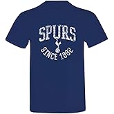 Tottenham Hotspur FC Since 1882 Authentic EPL T-Shirt - UK Imported (ex Large 46/48") Navy