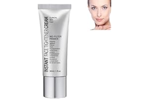 YUELIANG Freedomglee Instant Face Tightener, Instant Face Tightener No-Filter Primer, Instant Face Tightener Cream, Instant Face Tightener Primer, Create Natural Look for All Type Skin