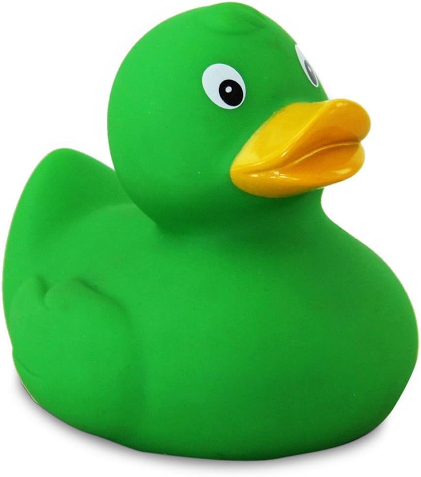 green rubber ducky