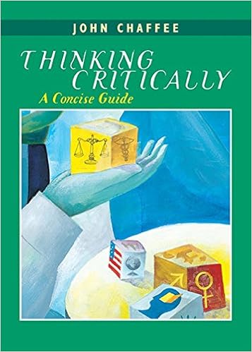 john chaffee thinking critically