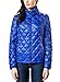 XPOSURZONE Women Packable Down Quilted Jacket Lightweight Puffer Coat Vibrant Cobalt L