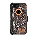 iPhone 7 Case, [Shockproof] [Drop Protection] [Heavy Duty] Tough Rugged Hybrid Hard Shell Cover Case with Belt-Clip for Apple iPhone 7 [4.7 inch] (7P-Orange-Case)