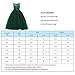 Glamulice Dark Green Flower Girls Dress Prom Wedding Bridesmaid Lace Dresses Elegant Birthday Pageant Party Gown Christmas Holiday Evening Formal Princess Dance Ball Gown Photo Shoot Emerald Green 10