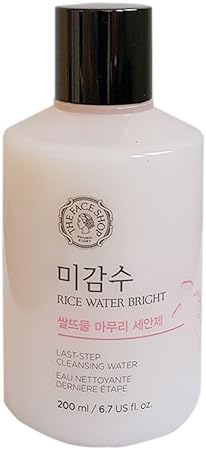 the face shop cleansing water