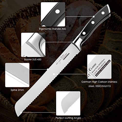1 Serrated+Germany+Stainless+Kitchen+Ergonomic
