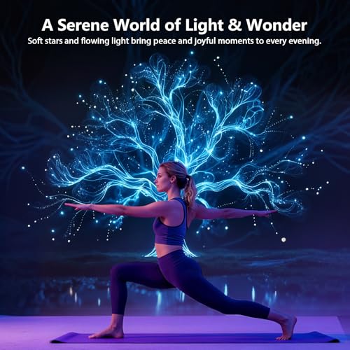 Dnenellr Galaxy HD 3D Ceiling Star Projector, Professional Planetarium Projector with Bluetooth Speaker, 60 Themes, Aurora Borealis Lamp for Children and Adults Room Gift (Gris)