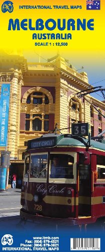 Download Melbourne Australia 1:12,500 Travel Map