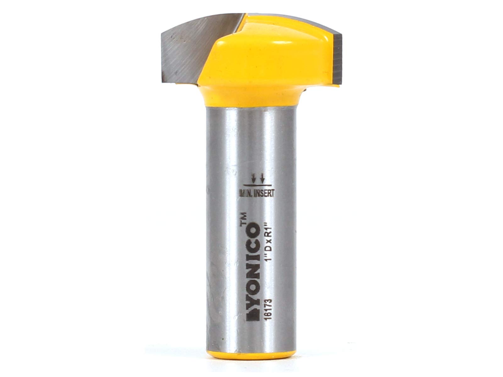 Yonico 16173 1-Inch Radius Horizontal Crown Router Bit 1/2-Inch Shank
