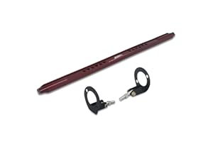 AJP Distributors JDM Sport Suspension Rear Upper Red Aluminum Strut Tower Bar Tie Brace Stabilizer Arm Compatible/Replacement For Nissan 300ZX Z32 Fairlady Z 1990 1991 1992 1993 1994 1995 1996