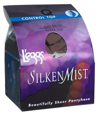 l'eggs silken mist Toe Women's Silken Top L'eggs Mist Control Sheer Panty