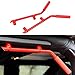 Auxmart Rear Grab Handle Grab Bar Solid Steel for Jeep Wrangler 2007-2017 2/4 Door Red