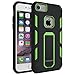 Case for iPhone 6s, [iPhone 7 iPhone 6 iPhone 8 Universal Shell] Impact Resistant Heavy Duty Shockproof Rugged Impact Armor Hybrid Kickstand Protective Cover Case for iPhone 8/6 / 7 (4.7) (Green)