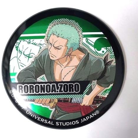 Amazon Com One Piece Can Badge Roronoa Zoro Usj Premium Summer 17 Limited Anime F S Toys Games
