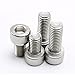 #4-40 Stainless Steel Hex Socket Head Cap Screws Hex Nuts Assortment Set