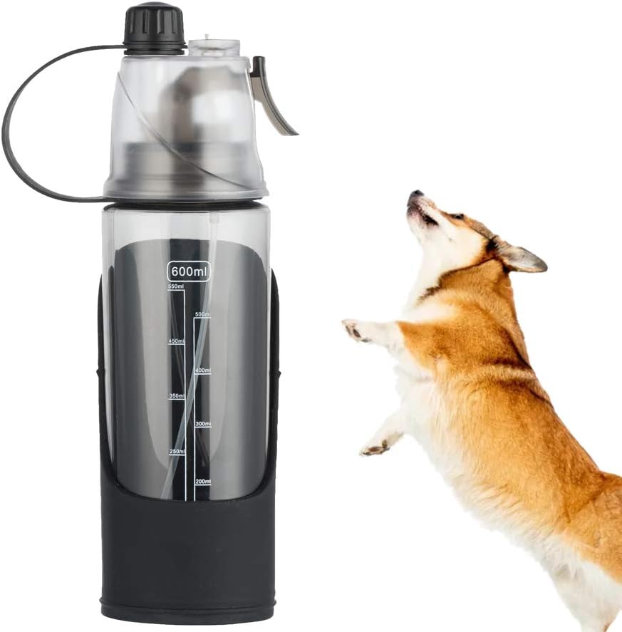 COLMO Dog Water Bottles for Walking, Portable Human and Dog Spray