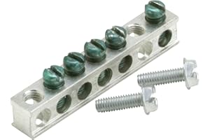 EATON CORPORATION Eaton Gbk5P Ground Bar, Pack of 1, Aluminum