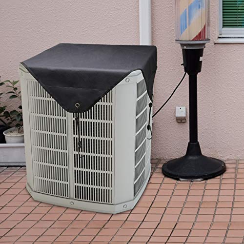 Coitak Air Conditioner Cover for Outside Units, Winter AC Defender, Heavy Duty Top Air Conditioner Cover (28 x 28 inch) - Thumbnail 5