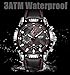 Mens Black Leather Wrist Watches Analog Quartz Chronograph Casual Auto Date Fashion Black Design