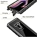 Vapesoon Samsung Galaxy Note 9 Waterproof Case,Support Wireless Charging Waterproof Shockproof Snowproof Clear Case Compatible Samsung Galaxy Note 9 (6.4 inch) (Black/Clear)