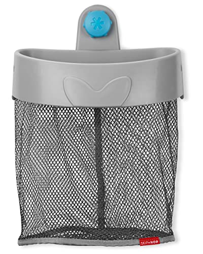 Skip Hop Moby Hanging Bath Toy Organizer Scoop, Grey