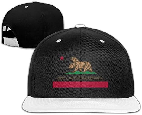 MCWO GRAY New California Republic Unisex Hat Mens Womens Baseball Hat Hip Hop Casquette Outdoor Sport Cap Adjustable sunbonnet White