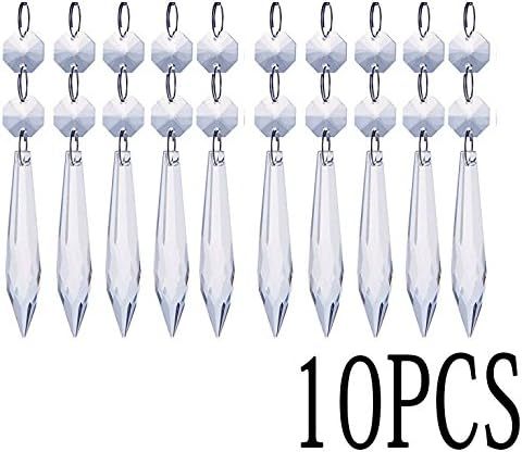 Amazon Com Waltz F Large Clear Crystal Chandelier Icicle Prisms