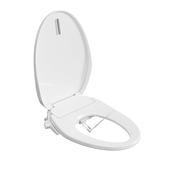 ELECTRIC HEATED BIDET TOILET SEAT ELONGATED, SMART TOILET...
