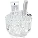 Ikee Design Acrylic Flower Cosmetic and Makeup Brush Holder with 12 Spaces