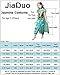 JiaDuo Girls Princess Costume Party Halloween Fancy Dress Up 5-6X Green