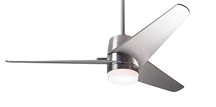 Modern Fan Company Velo Dc Bright Nickel 48 Nickel Blades Led