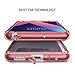Ringke Fusion Compatible with LG V30 ThinQ Case, Scratch Protection Phone Cover for LG V30 ThinQ, V30 Plus - Rose Gold