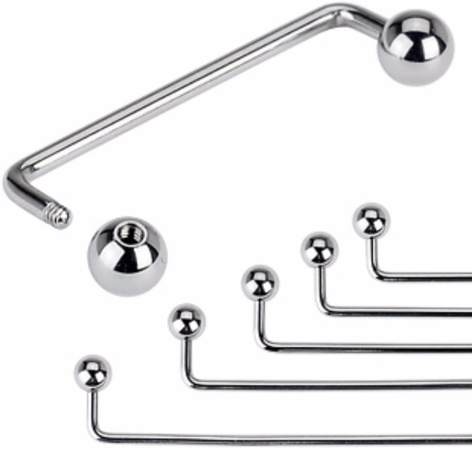 Staple Surface WildKlass Barbell 316L Surgical Steel 14 Gauge (Sold by Piece)