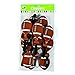Fun Express Football Clappers (12 Pieces) Party Accessories, Homecoming, Cheer, Birthday Supplies