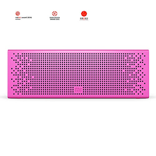 Xiaomi Bluetooth Speaker Wireless Mini Portable Speaker Support Handsfree TF Card ( Pink )