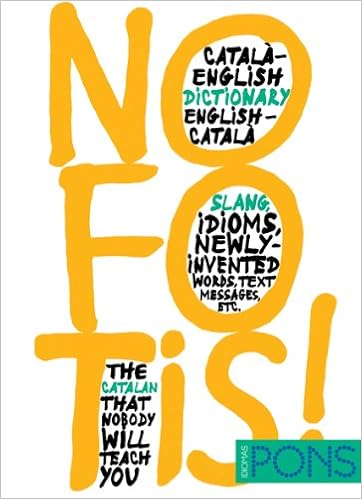 No Fotis Diccionario Catalan Ingles Ingles Catalan Pons Diccionarios Amazon Es Vvaa Libros
