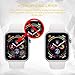 [6 Pack] LK Compatible with Apple Watch Screen Protector 40mm / 38mm (Series 4/3/2/1), LiquidSkin [HD Clear] Anti-Bubble flim with Lifetime Replacement Warranty