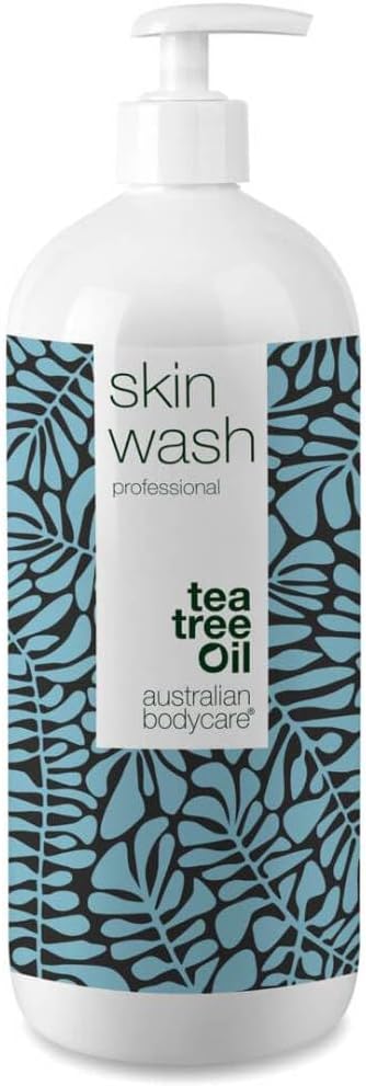 Australian Bodycare Tea Tree Oil Antiseptic Skin Wash 1000ml with Pump