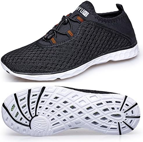 TIANYUQI Men's Mesh Slip On Water Shoes