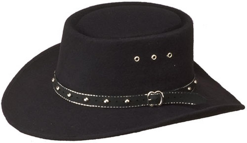 Western Express Men's Faux Felt Gambler Cowboy Hat Amazon.ca Luggage