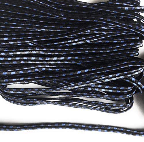 10 Yards -4mm Multi Color Soutache Rayon Braided Cord Beading Black/Blue, Sewing,Quilting Trimming String 10 Yards