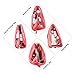 Travel Universal Organizer Bag / Electronics Accessories Case Packing Storage Bag, Multifunctional Shockproof Makeup Pouch, Gadget Bag, Data Cable Travel Case With Mesh (Size L, Red) - Happy Hours