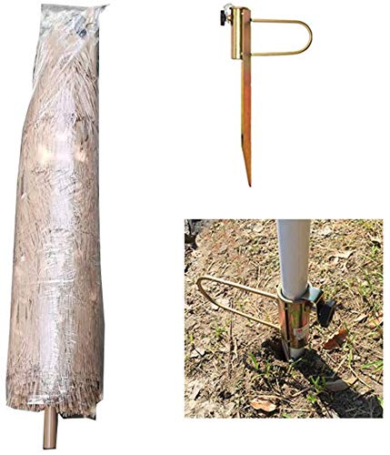 Stella Fella Sonnenschirm, Sonnenschirm 200 cm / 6,5 Fuß Raffia Stroh Regenschirm Neigung Hawaiianische Art Neigung… – Bild 4