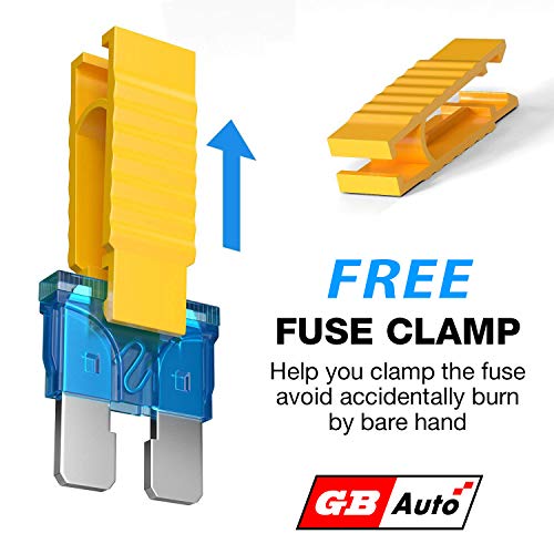 GBAuto Blade Car Fuses Assortment Kit 230PCS –Standard & Mini (2A/3A/5A/7.5A/10A/15A/20A/25A/30A/35A) ATO/APR / ATC Fuse Car Kit Assorted Auto Truck Boat Truck SUV Automotive Replacement Fuses Puller
