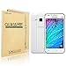 VIMVIP Samsung Galaxy J1 Glass Screen Protector Premium HD Clear Film with Free Lifetime Replacement Warranty / Ultra High Definition Invisible and Anti-Bubble Crystal Shield (Galaxy J1)