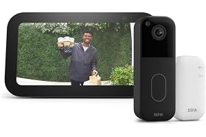 Amazon Echo Show 5 with Blink Video Doorbell (newest model), Designed for Alexa+