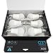 Triangle Bulbs LED Dimmable 60 Watt Equivalent Warm White A19 Light Bulbs (Daylight, 6-Pack)