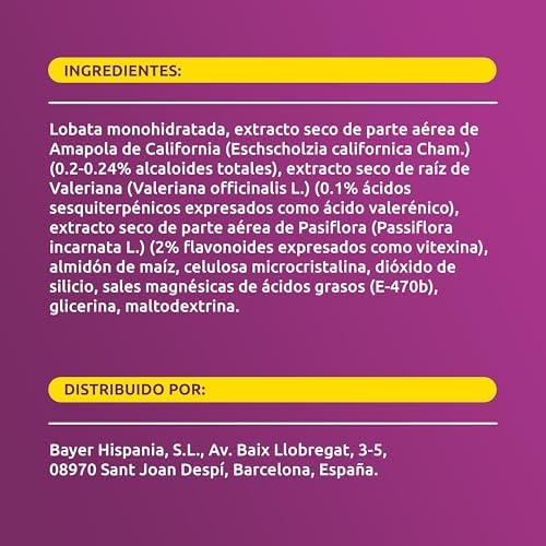 Supradyn Relax - Apoio para relaxar naturalmente contribuindo para a calma e tranquilidade com Papoula Califórnia, Maracujá e Valeriana - 60 Cápsulas