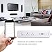 InnoTruth, Wifi Power Strip Surge Protector with 3 Individually Controlled Smart AC Plug & 4 USB Fast Charging Ports, Timer, Compatible with Alexa Echo Google Home Voice Control