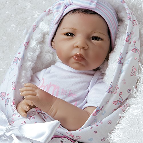 Paradise Galleries Reborn Baby Doll Like Lifelike AsianBaby Doll, Baby Bundles: Born To Be Spoiled Girl Doll Crafted in Silicone-Like Vinyl and Weighted Body, 19 inch