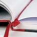 Black n' Red Hardcover Executive Notebook, 11.75 x 8.25 Inches, Black, 96 sheets/192 pages, 3 Pack
